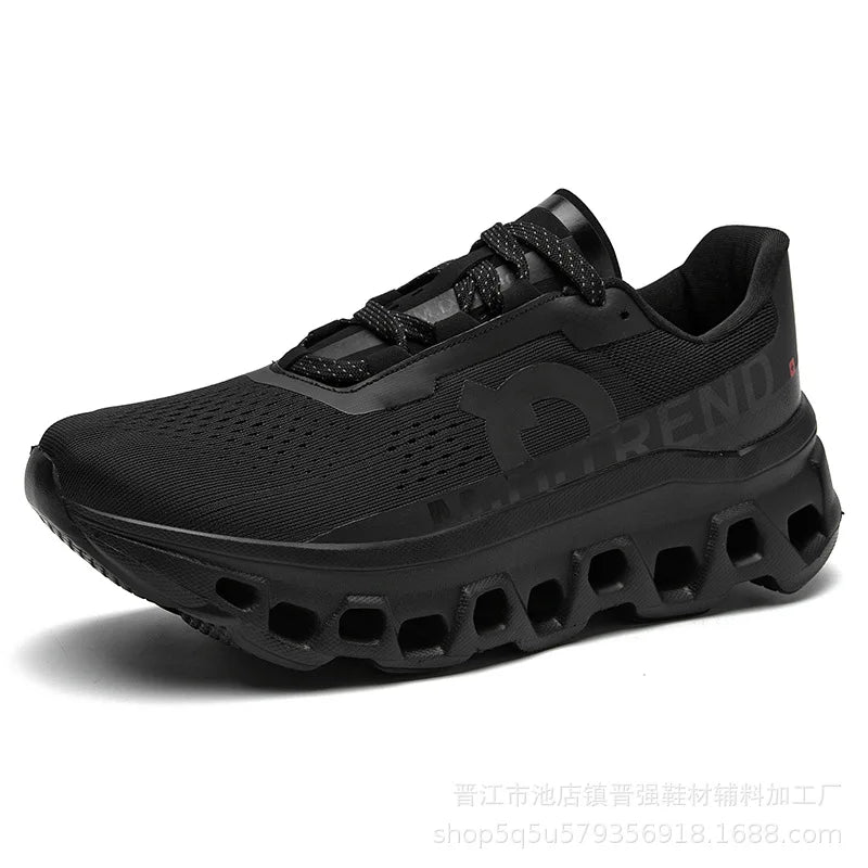 Trendy Soft Bottom Running Shoes Fashionable New Style Sports Casual Men's Shoes Anti-slip Wear-resistant Lightweight Outdoor Tr