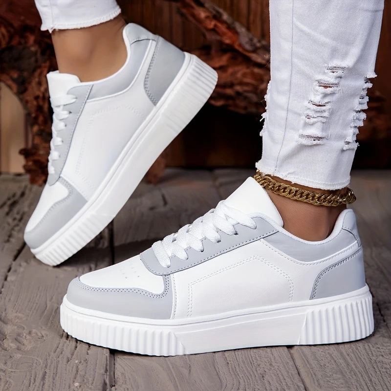 MAEDEF Women Shoes Man Casual Vulcanize Shoe Lace Up Women's Sneakers Non Slip Lightweight Comfortable Unisex Sports Shoes