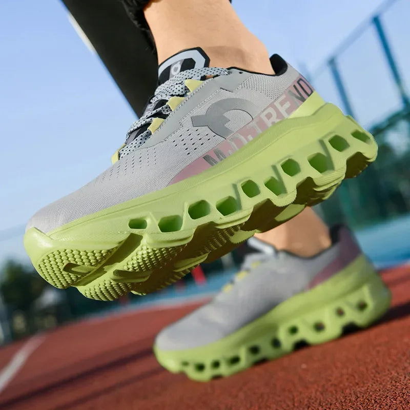 Trendy Soft Bottom Running Shoes Fashionable New Style Sports Casual Men's Shoes Anti-slip Wear-resistant Lightweight Outdoor Tr