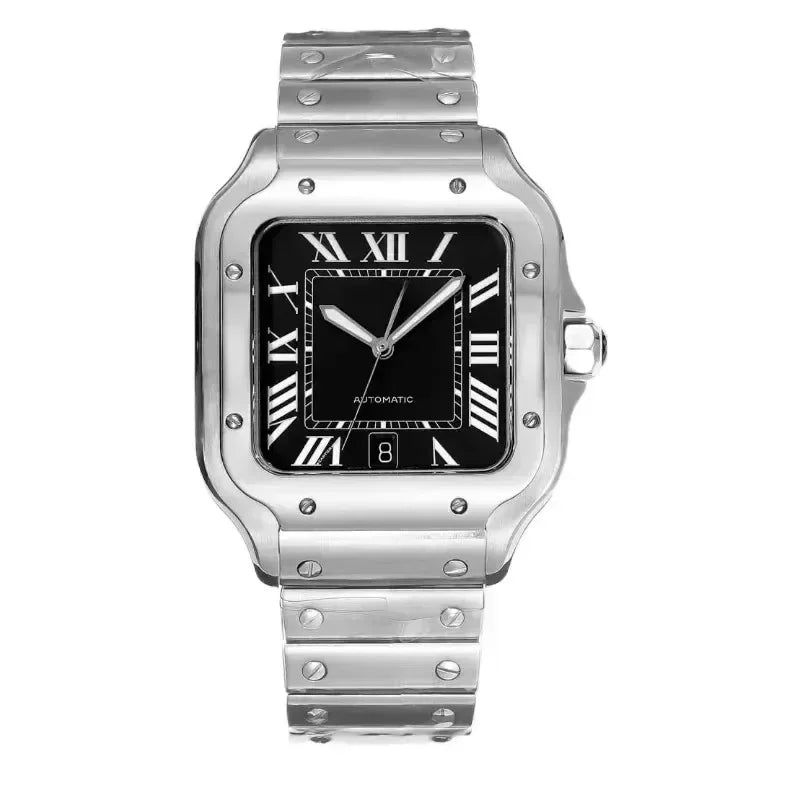 2025VIPCustomized Luxury New Men Automatic Mechanical Watch 904L Stainless Steel Black Blue Gold Bezel Sapphire Sport Wristwatch