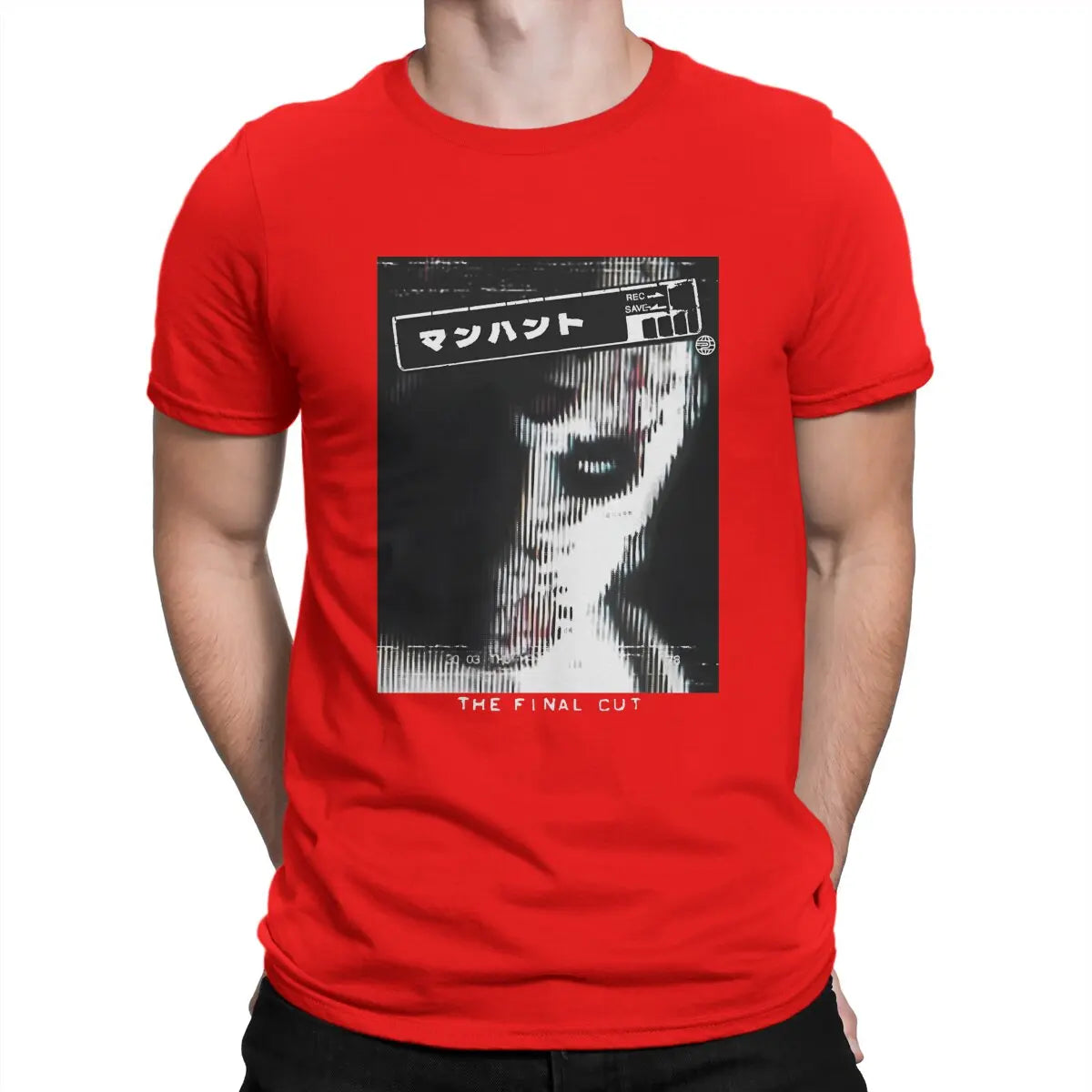 Manhunt Newest TShirt for Men Manhunt - The Final Cut Round Collar Basic T Shirt Hip Hop Gift Clothes Tops