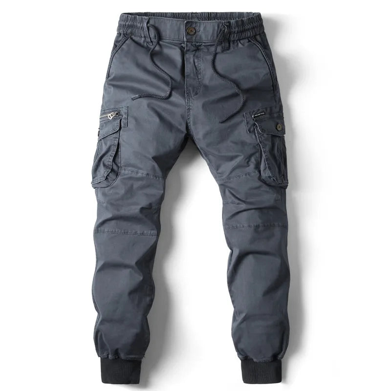 2025 New Cargo Pants Men Jogging Casual Pants Cotton Full Length Tactical Military Pants Trousers