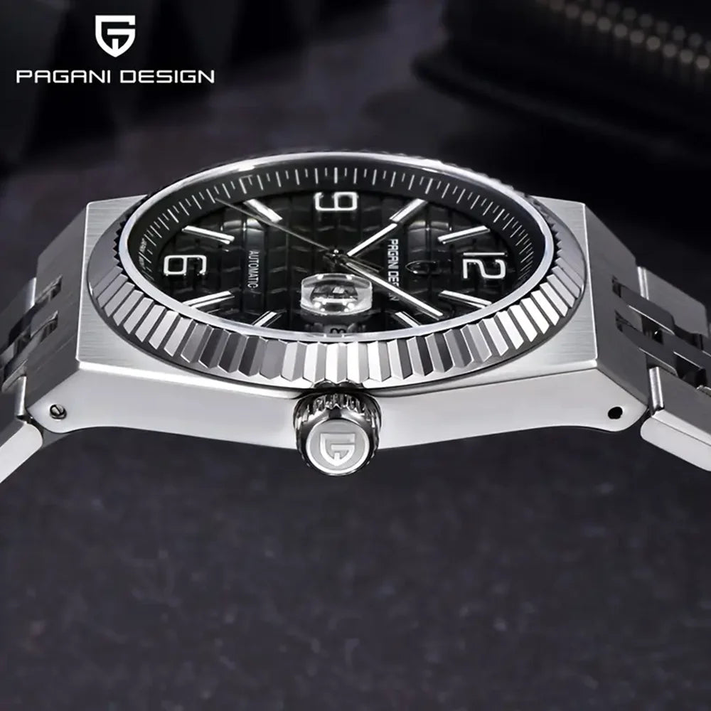 2025 New PAGANI DESIGN 40MM Men Mechanical Watch Top Brand Sapphire Glass Automatic Watch 100M Waterproof Luminous Watch for Men