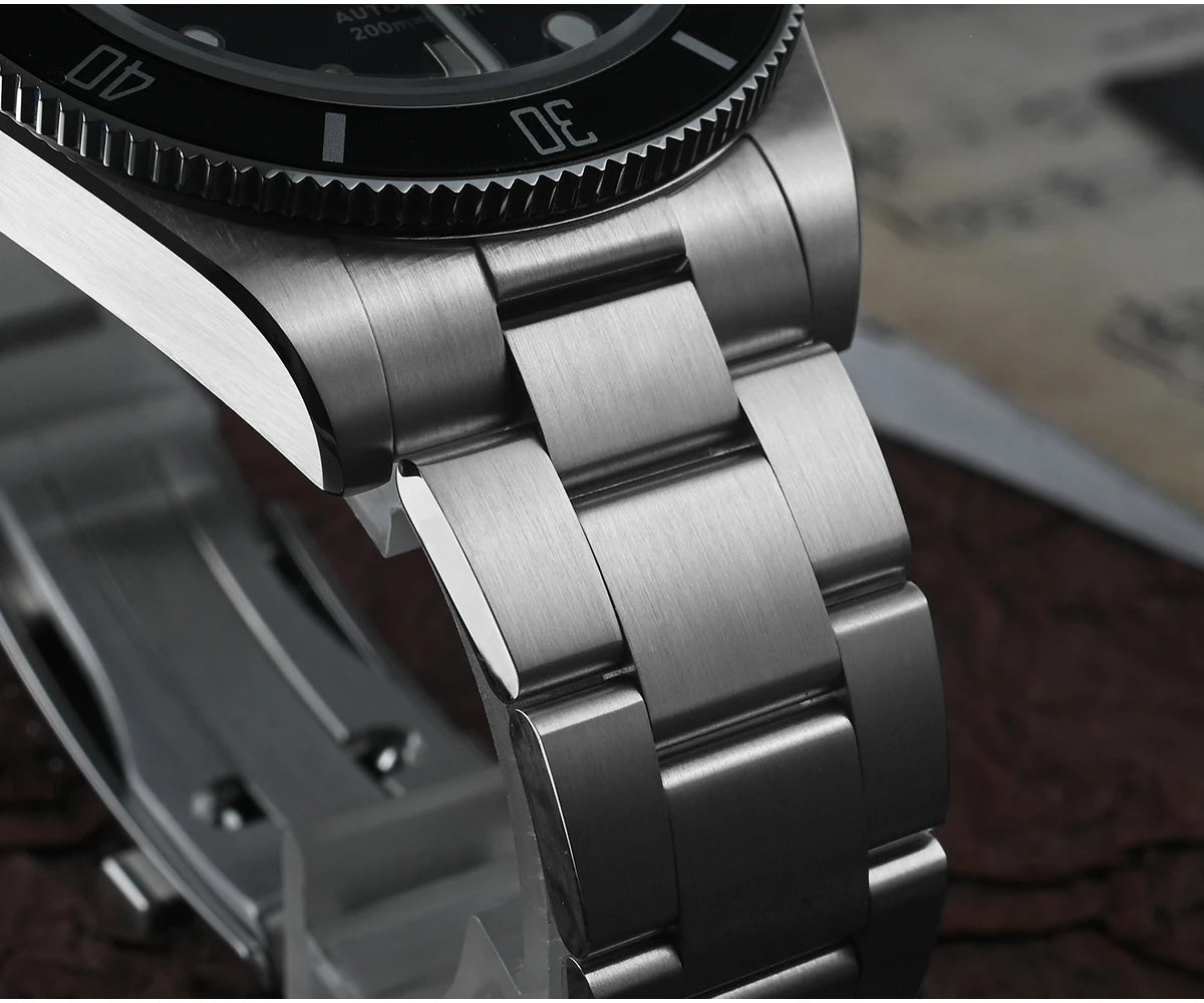 San Martin New 40mm BB58 Retro Luxury Diver Watch NH35 Automatic Mechanical Watches For Men Sapphire Luminous 20Bar Reloj SN0008
