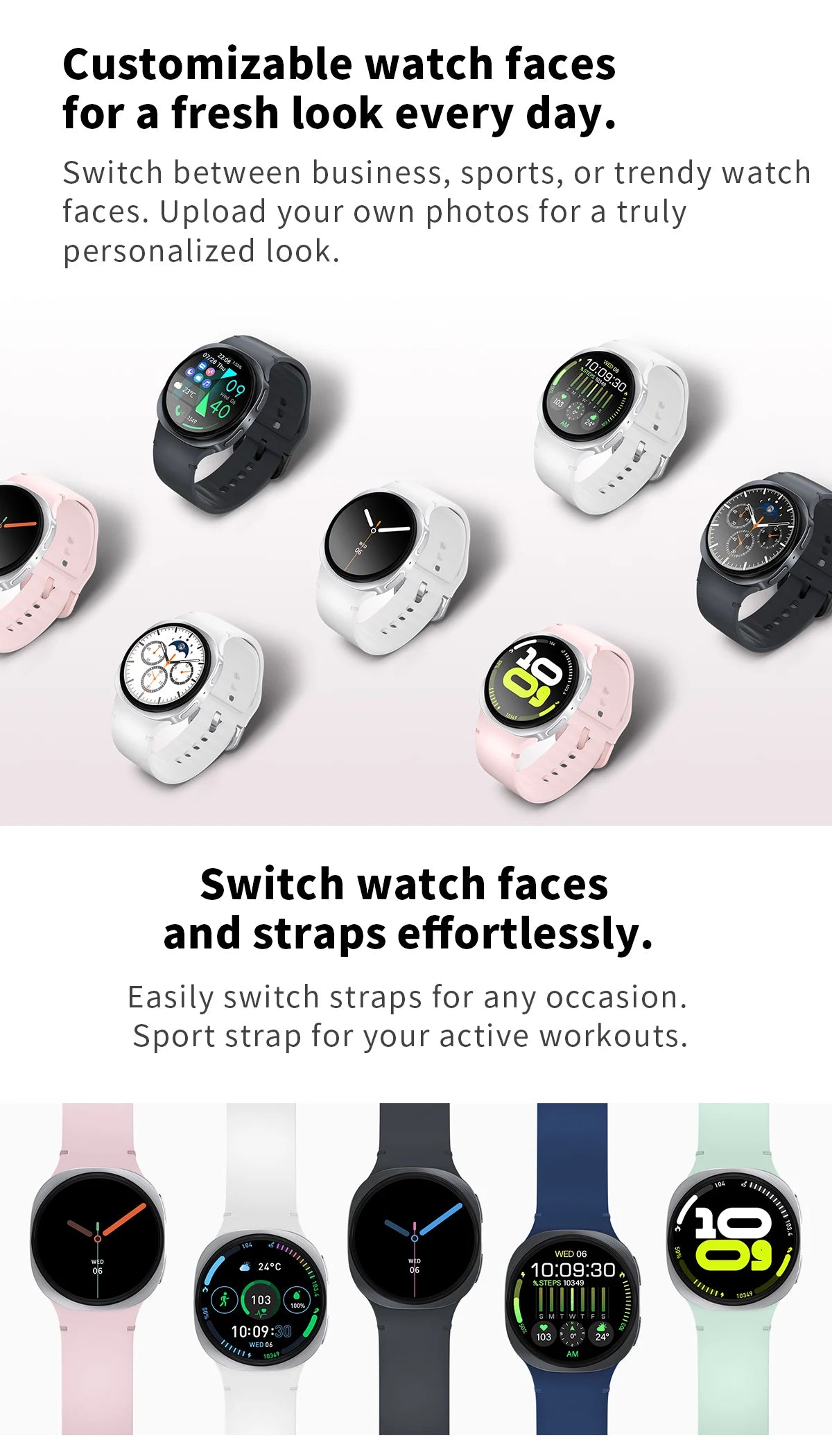 2025 New Watches 8 Mini GPS Track Smart Watch For Men Women Health Sport AMOLED Heart Rate Bluetooth Call Waterproof Smartwatch