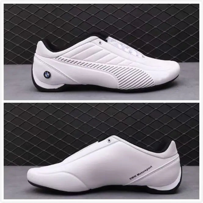 2025 Spring/Summer Breathable Unisex Casual Shoes BMW Sports Leather Shoes Driving Running Outdoor