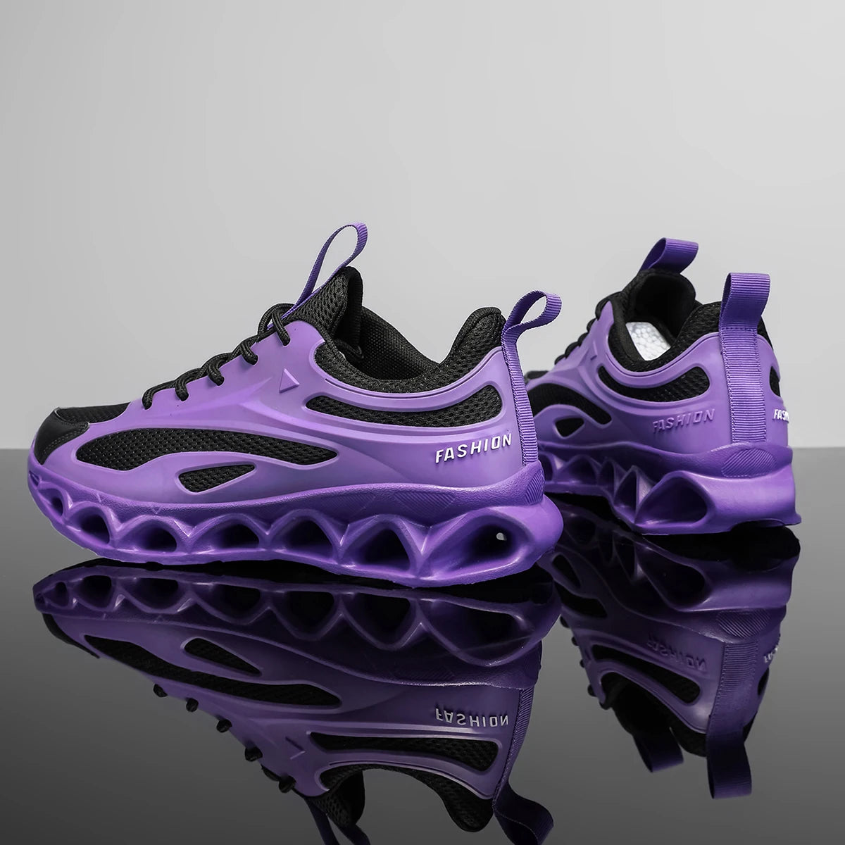 Blade running shoes, lightweight men's shoes, sports shoes, men's breathable, wear-resistant, shock-absorbing running shoes