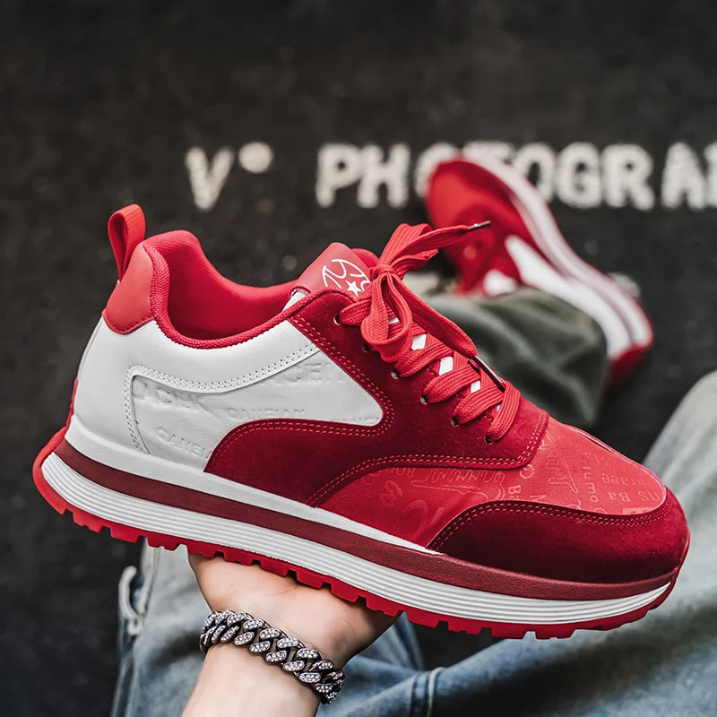 Men's Casual Sports Shoes Fashionable All-Match Low-Top Trendy Sneakers Men Autumn New Style Men's Shoes Zapatillas Hombre
