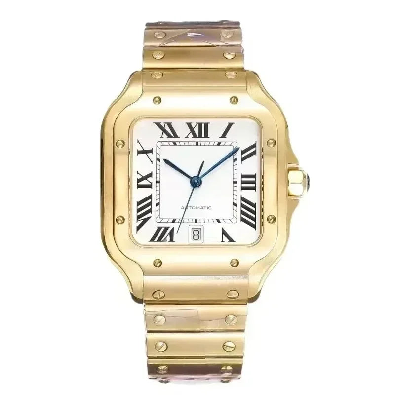 2025VIPCustomized Luxury New Men Automatic Mechanical Watch 904L Stainless Steel Black Blue Gold Bezel Sapphire Sport Wristwatch