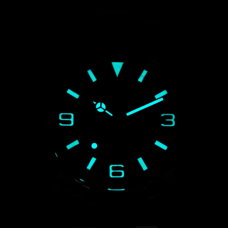Cronos EX Diver Mechanical Men Watch 39mm Automatic PT5000 Sapphire Glass Bushed Bracelet Glide Clasp 10ATM  L6031