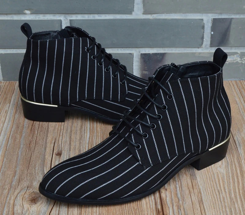 Men Boots Men Canvas Shoes Men Ankle Boots