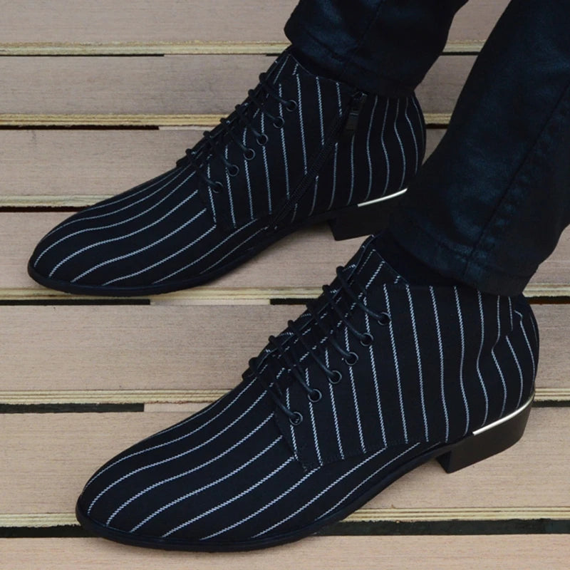 Men Boots Men Canvas Shoes Men Ankle Boots