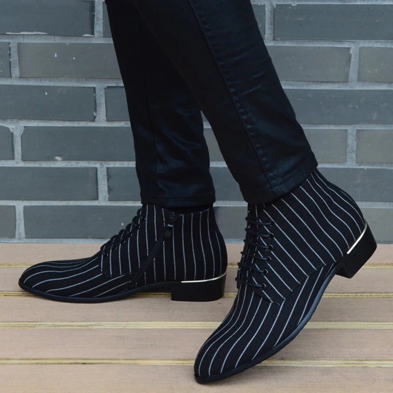 Men Boots Men Canvas Shoes Men Ankle Boots