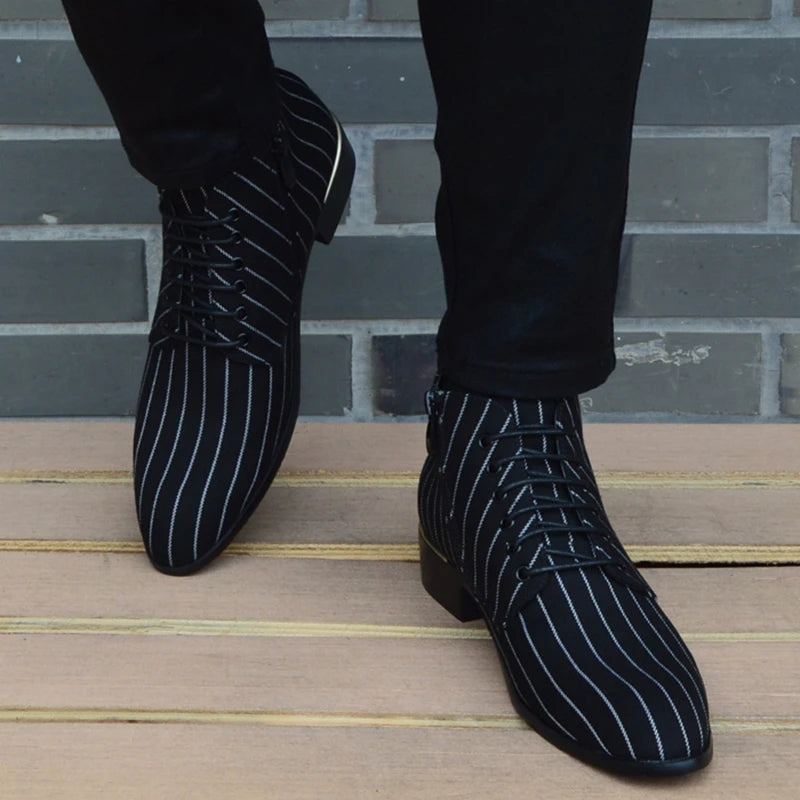 Men Boots Men Canvas Shoes Men Ankle Boots