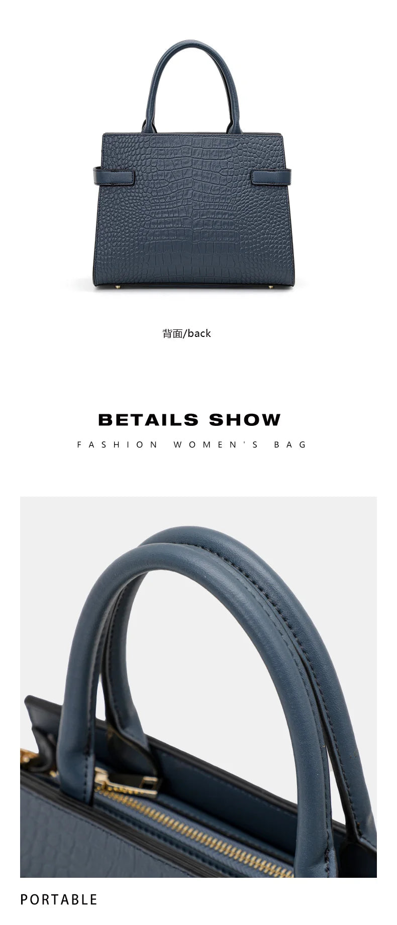 New style women's leather handbag