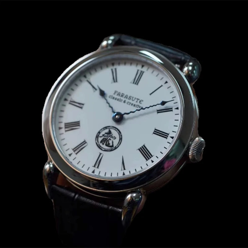 FARASUTE Men Automatic Watch 40mm Luxury Mechanical Wristwatch Sapphire Enamel Dial Hangzhou 5000 Small Rotor Dragon Limited