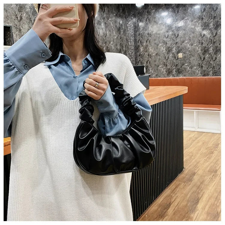 Fashion Pleated Handlebags for Women