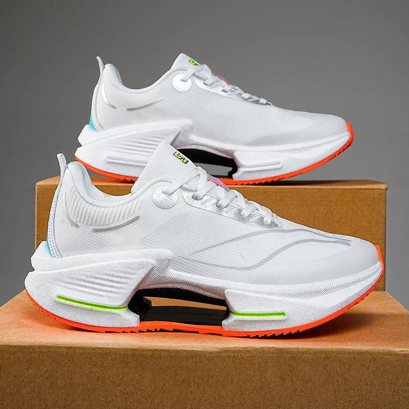 Men's new sports shoes four season fashion thick sole breathable height increasing wear-resistant fashion leisure sports shoes