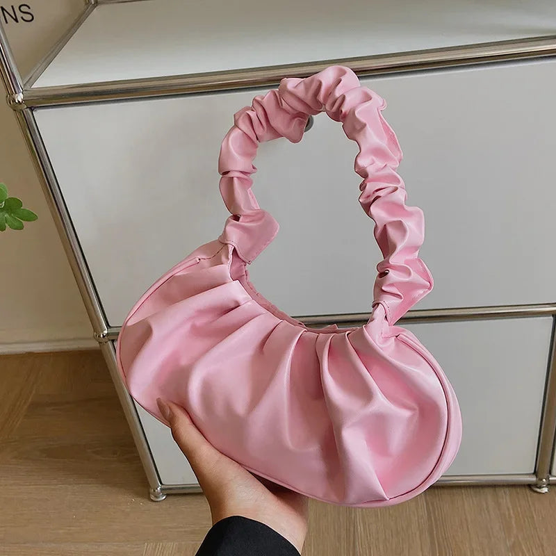 Fashion Pleated Handlebags for Women