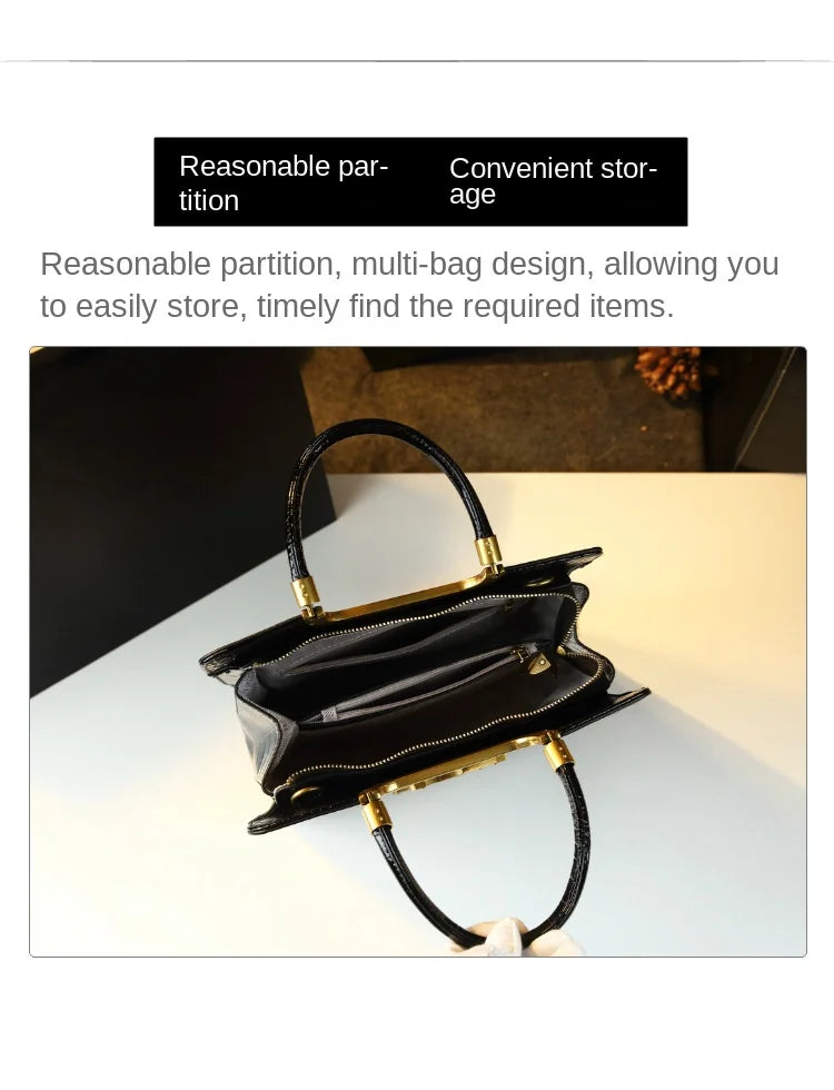 High-grade light luxury handbag