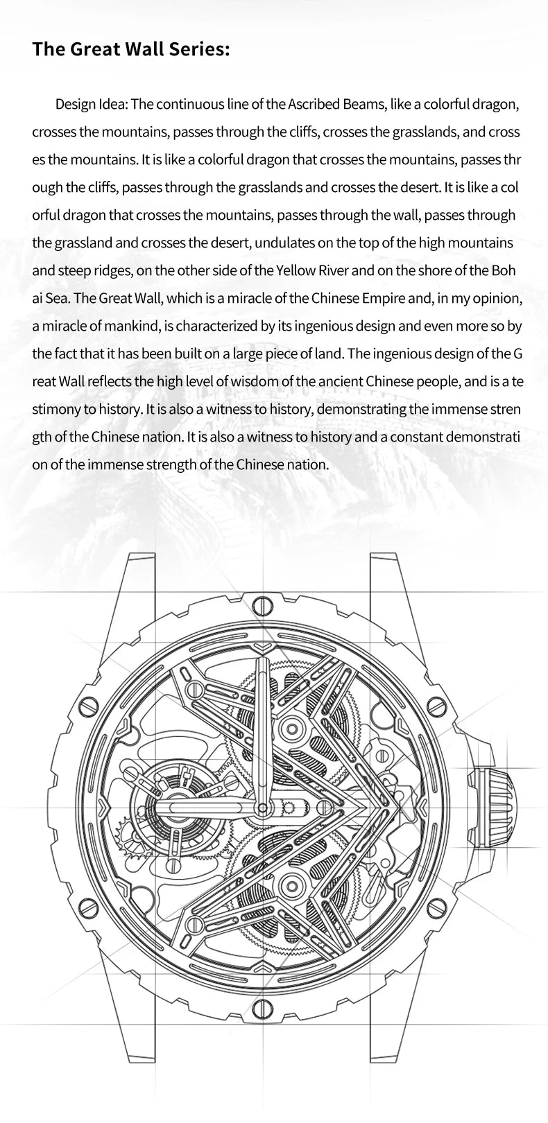 IDEAL KNIGHT 6803 Tourbillon Watch Automatic Mechanical Watch Luminous Waterproof Clock High Quality Fashion Business Men Watch