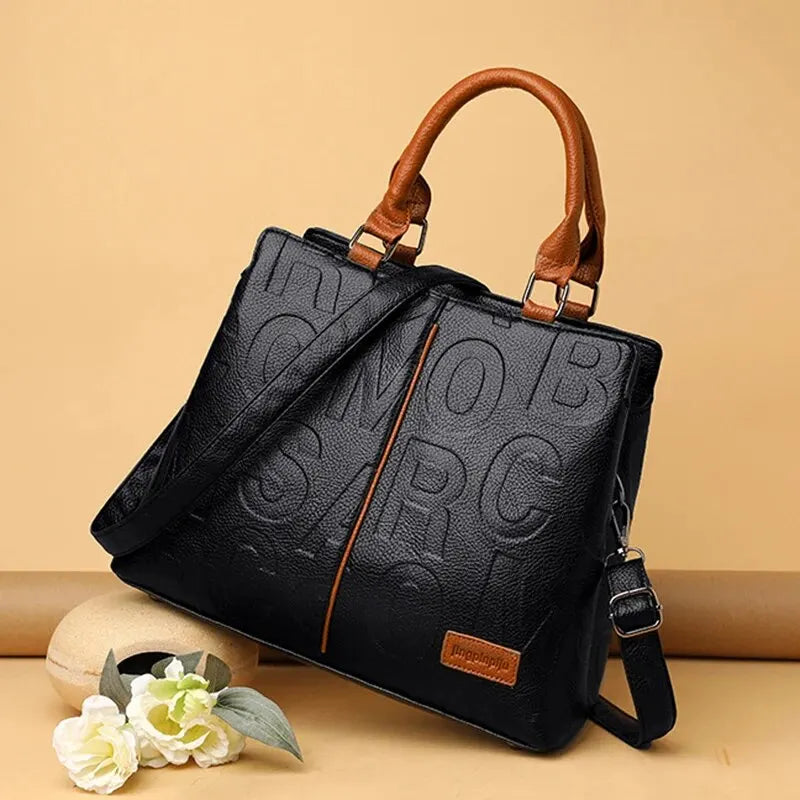 PU Leather Casual Shoulder Crossbody Bags for Women