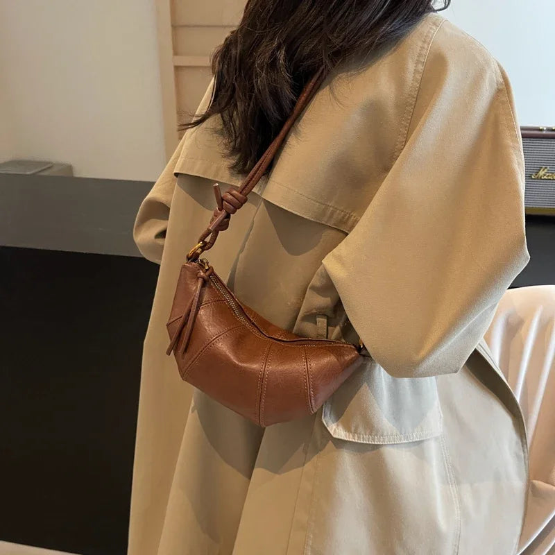 Leather Shoulder Bag Women