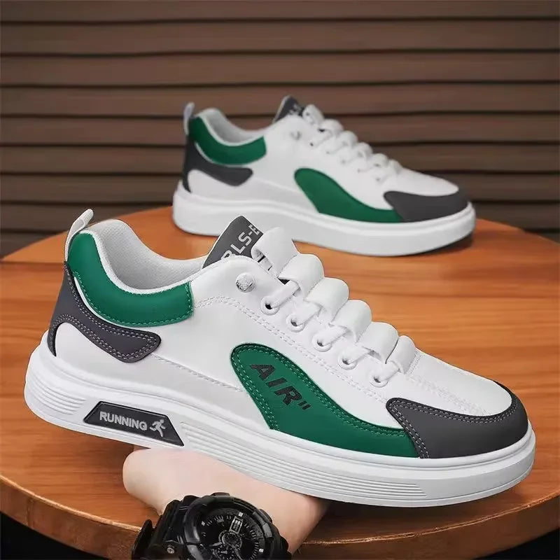 new luxury handsome men's shoes leather