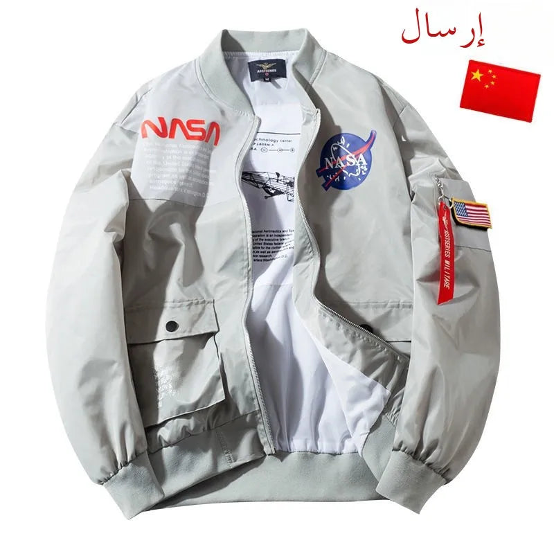 plus Size Men's Casual Baseball Jaet Autumn Winter New Sle Loose Fit Pilot Coat Youth ulari Windproof Outerwear