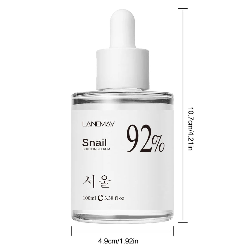 100ml 92% Snail Smoothing Skin Care serum