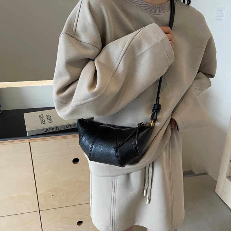 Leather Shoulder Bag Women
