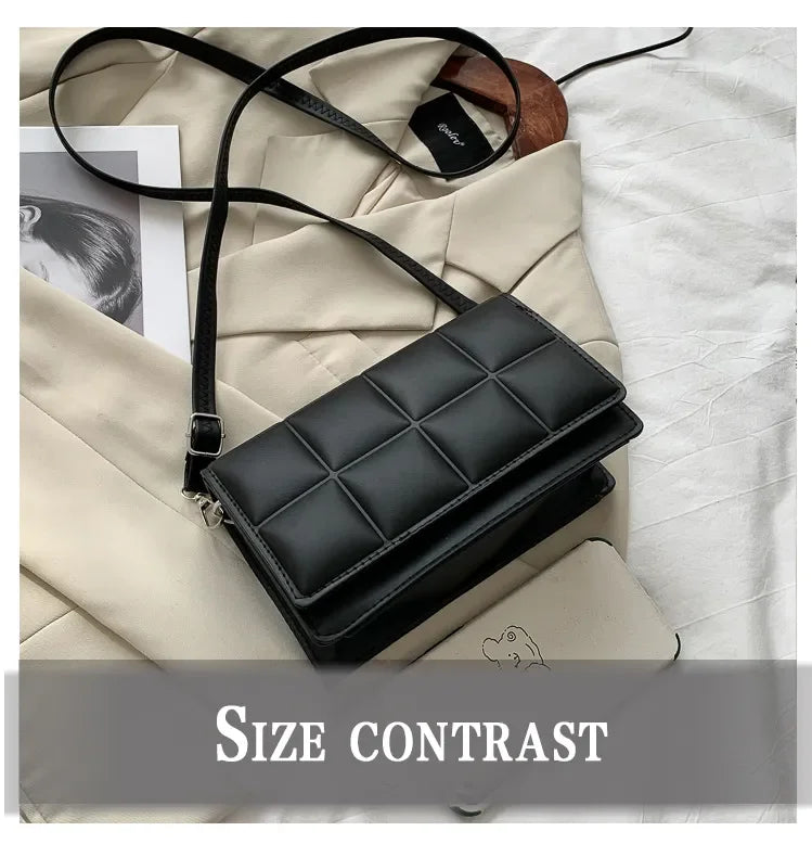Small PU Leather Female Crossbody Bag
