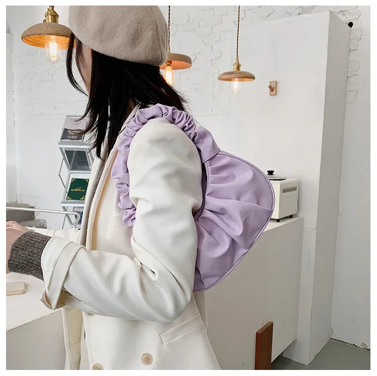 Fashion Pleated Handlebags for Women