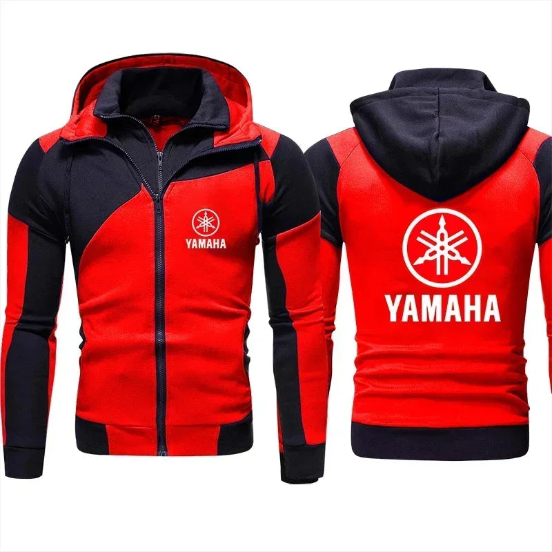 Yamaha Hoodie Printed Motorcycle Jacket Pullover Hoodie Hoodie Sportswear Bicycle Jacket Yamaha Racing Jacket Zipper Hoodie