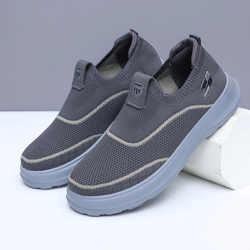 2025 summer new men's sports leisure shoes lightweight breathable comfortable outdoor travel leisure shoes free shipping shoes