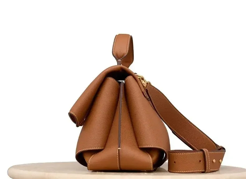 new women's  Fashion leather pleated women's handbag