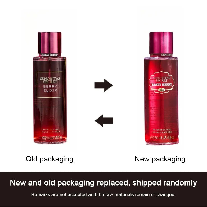 Body Spray Flower Fruit Lasting Perfume 250ml