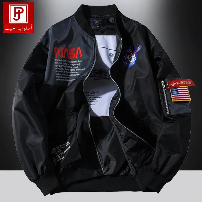 plus Size Men's Casual Baseball Jaet Autumn Winter New Sle Loose Fit Pilot Coat Youth ulari Windproof Outerwear