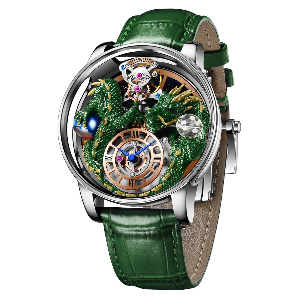 2024 New PINDN Jaco&Co Brand Watch Men's Leather Sports Watch Men's Quartz Watch Chronograph Men's Clock Relogio Masculino