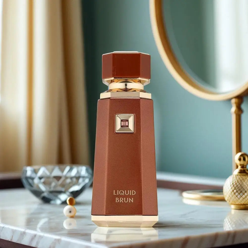 100ml Liquid Brown Rich Perfume Luxurious Woody Rich Long-Lasting French