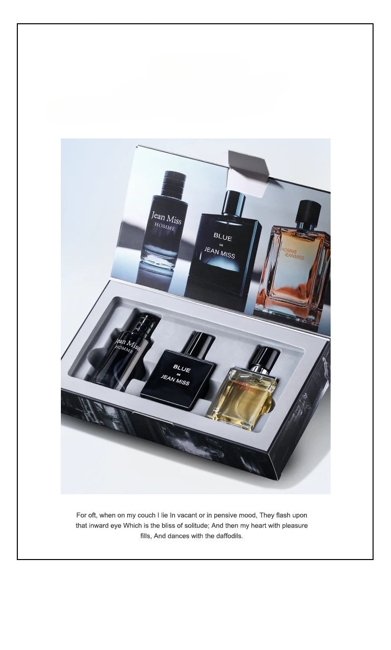 Eau de Toilette Gift Pack for Men Long-Lasting
