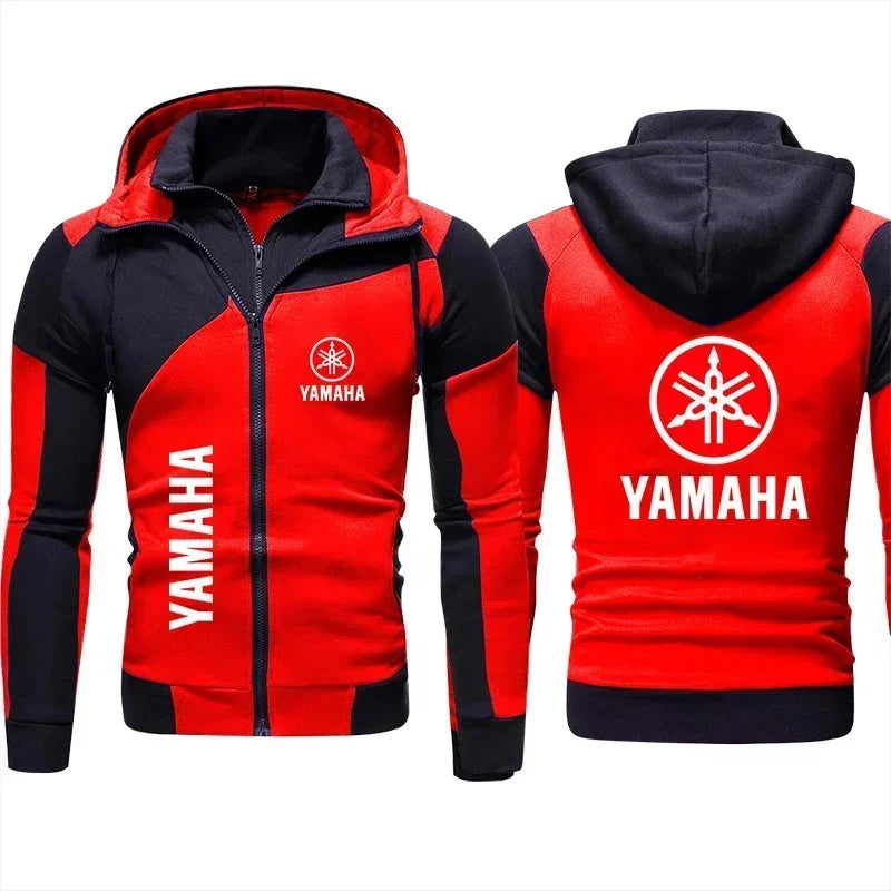 Yamaha Hoodie Printed Motorcycle Jacket Pullover Hoodie Hoodie Sportswear Bicycle Jacket Yamaha Racing Jacket Zipper Hoodie