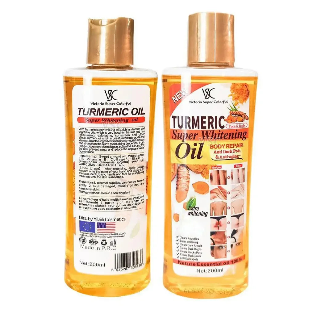 Turmeric Essential Oil Facial Body Massage oil 200m