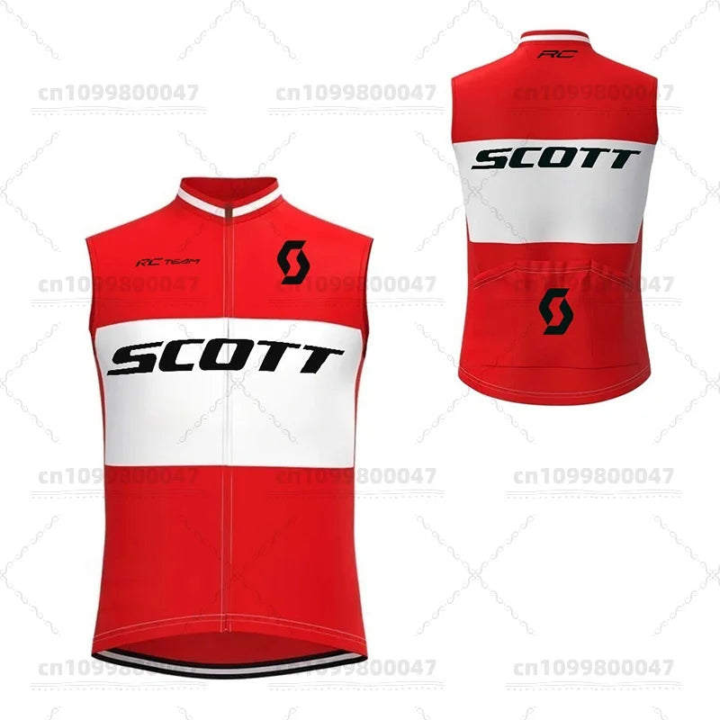 Men's Bike Vest Lightweight Windproof Sleeveless Cycling Suit Bike Soft Breathable Quick Dry MTB Bike Vest