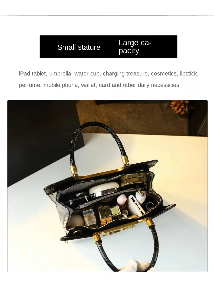 High-grade light luxury handbag