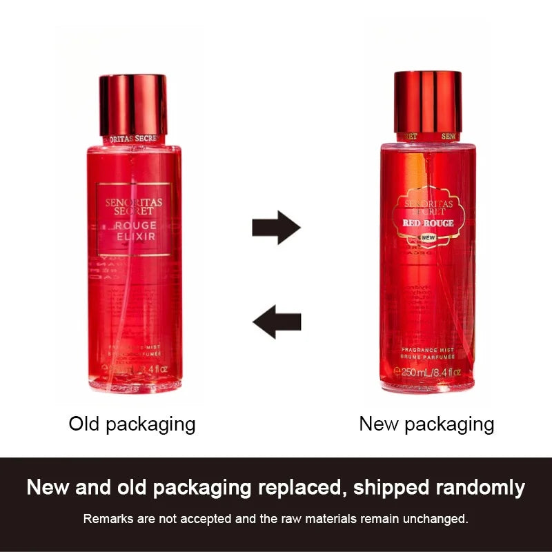 Body Spray Flower Fruit Lasting Perfume 250ml