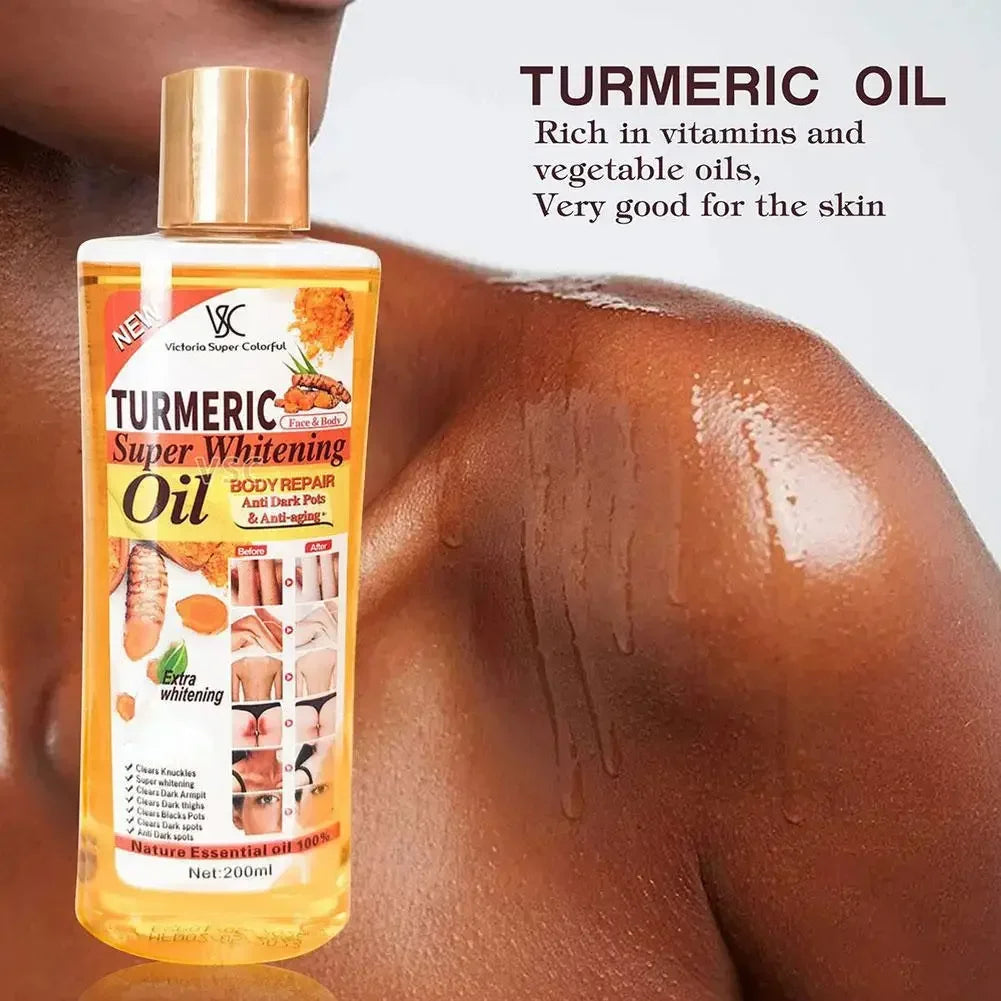Turmeric Essential Oil Facial Body Massage oil 200m