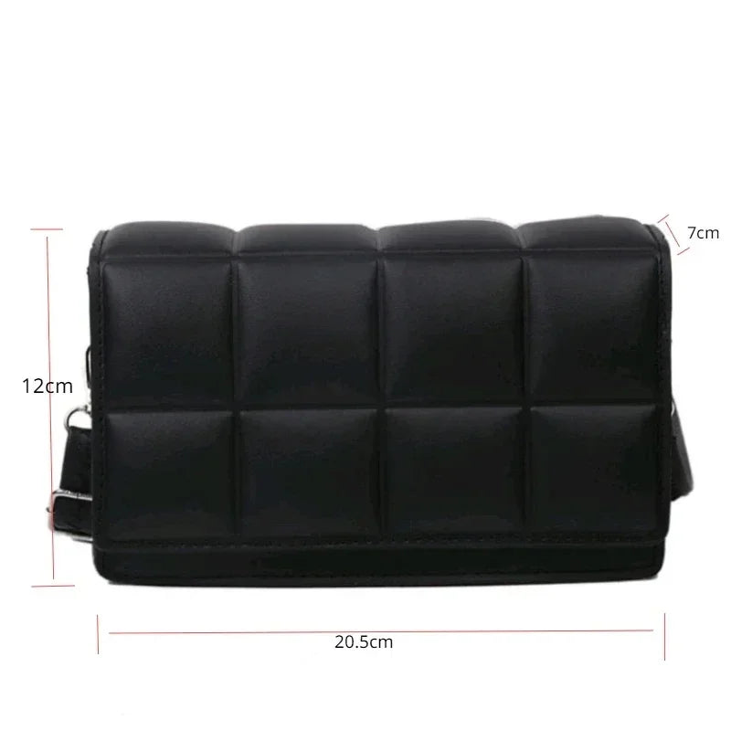 Small PU Leather Female Crossbody Bag