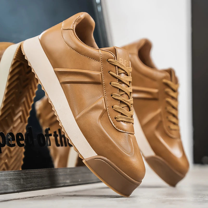 Men's Shoes 2025 Spring and Autumn New Sports Breathable Versatile Men's Sports Retro Casual Shoes
