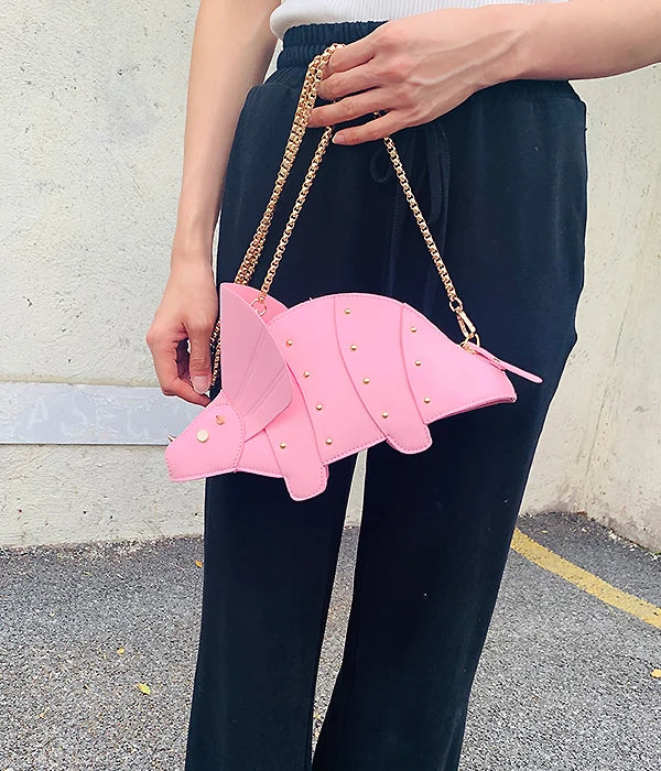 Triceratops Mini Crossbody Bag for Women